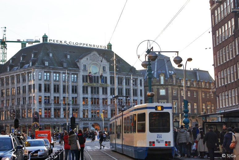 Tram in Amsterdam