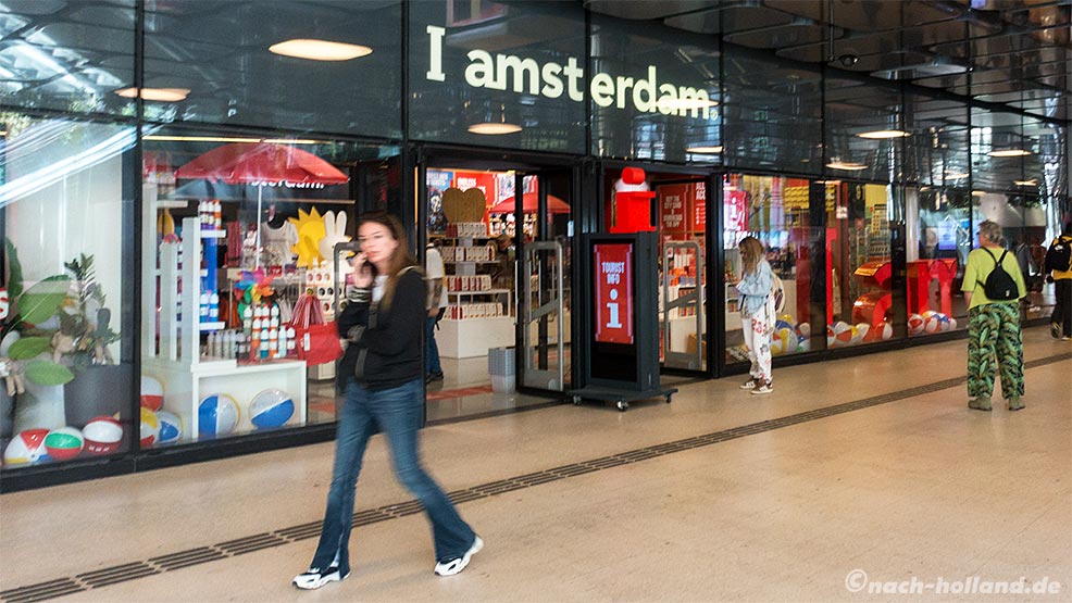 I amsterdam Shop und Touristeninformation