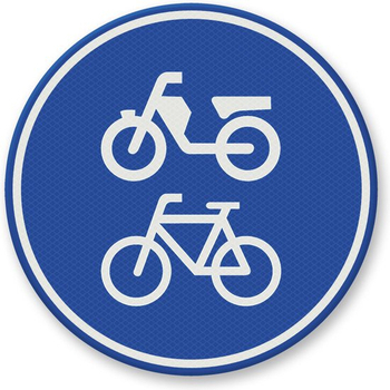 bord fiets brommer pad