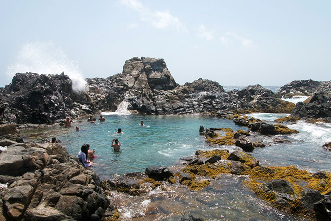 Aruba Natural-Pool, Foto: Anja Beckmann