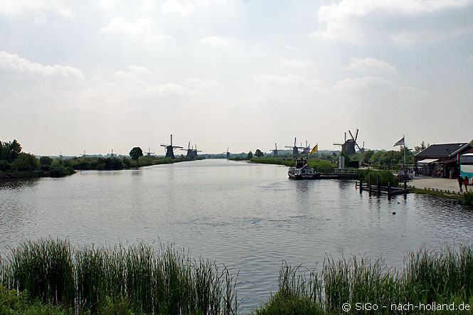 kinderdijk aussicht deich