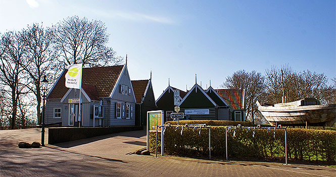 Die Weltkulturerbestätte Schokland im niederländischen Flevoland