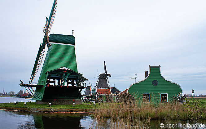Im Freilichtmuseum De Zaanse Schans zaanse schans windmühle