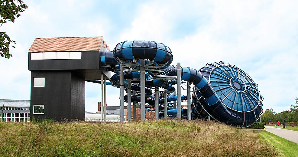 hof van saksen, indoor wasserrutschen