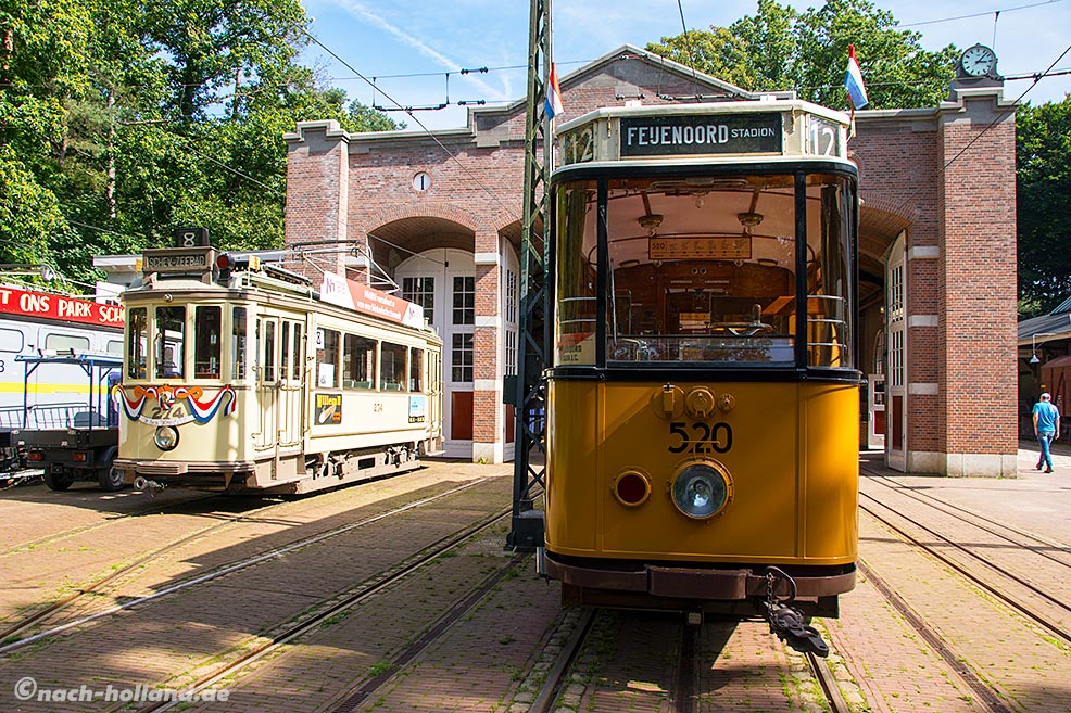 Historische Tram aus Rotterdam