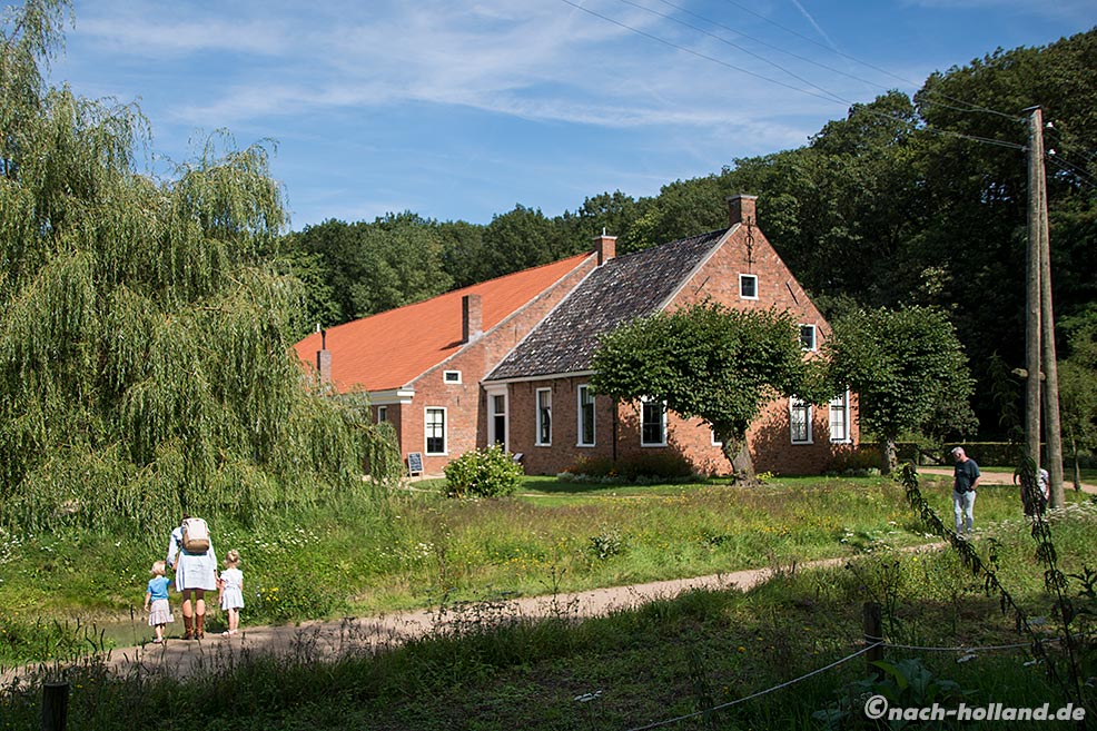Historischer Bauernhof im Freilichtmuseum