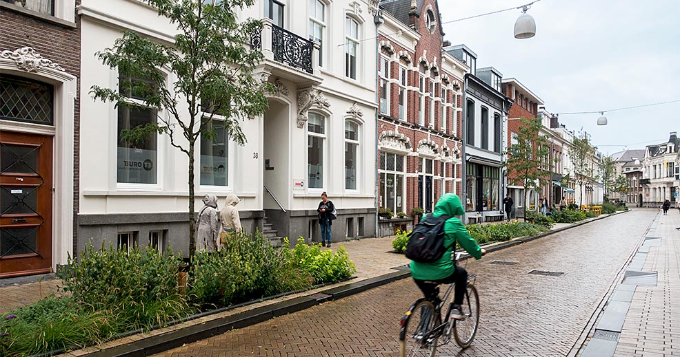 Straße in Tilburg