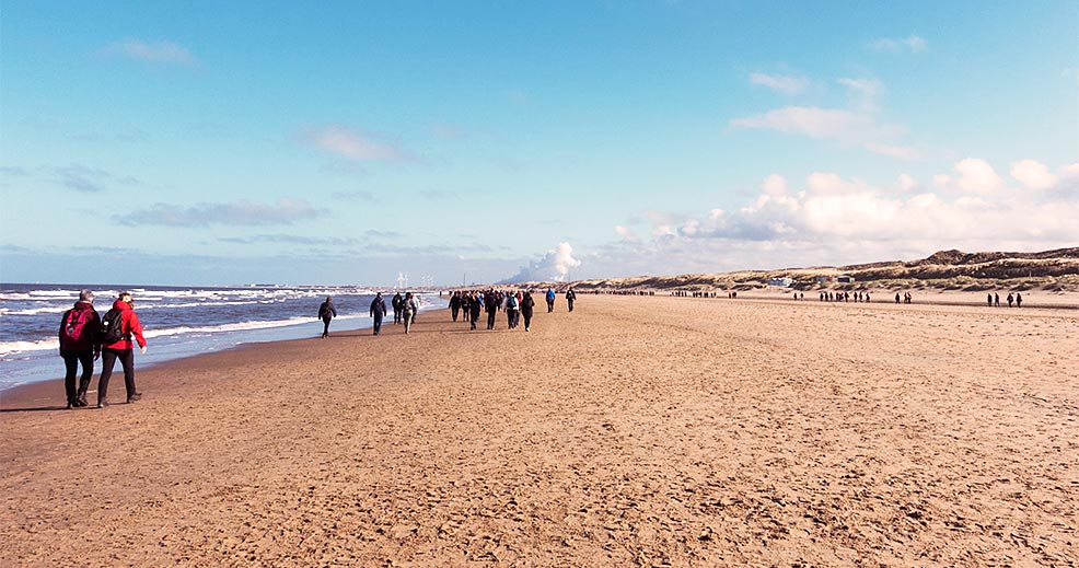 wanderung zandvoort
