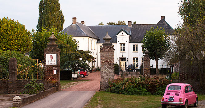 Das Kasteel Baexem im gleichnamigen Dorf in Limburg kasteel baexem
