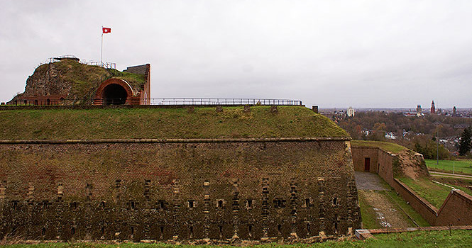 Aussicht auf Maastricht vom Sint-Pietersberg Maastricht vom Sint-Pietersberg