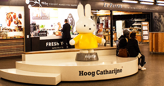 Die Kinderbuchfigur Miffy in ihrer Heimatstadt Utrecht utrecht miffy