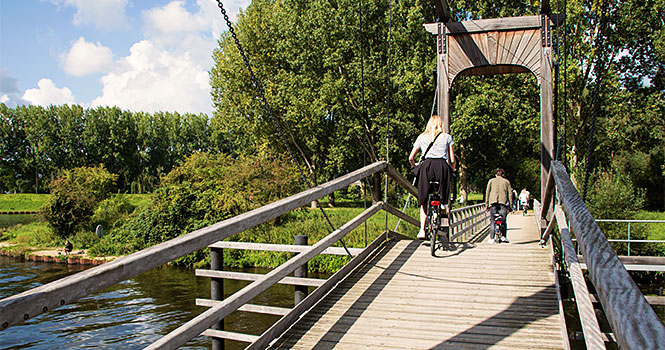 Eine wunderschöne Radstrecke erwartet uns heute von 's-Hertogenbosch nach Heusden Brabant Radtour