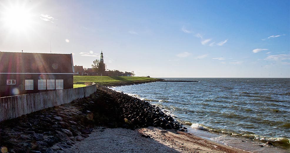 Blick aufs IJsselmeer vor Hindeloopen Blick aufs IJsselmeer vor Hindeloopen