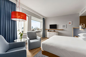 Junior Suite im Hilton Rotterdam Rotterdam Hilton