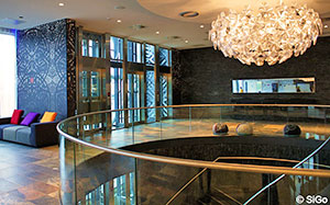 Die Lobby im Mainport Design Hotel Rotterdam lobby mainport rotterdam