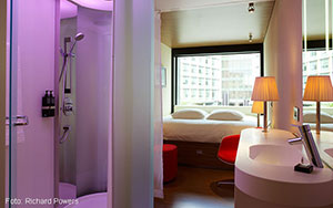 Design Zimmer im citzenM Rotterdam rotterdam hotel citizenM