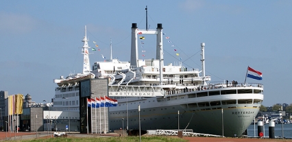 An Bord der SS Rotterdam